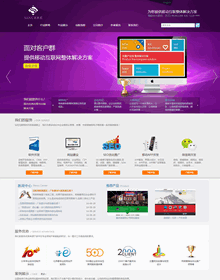 网络公司网站模板-织梦HTML5网站模板