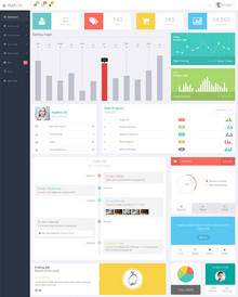 FlatLab Bootstrap响应式设计后台管理模板下载