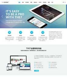 WordPress主题html5响应式企业商城汉化主题 The7.3-V3.7.0