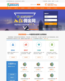 佣金原油贵金属专业平台型织梦网站模板 佣金原油贵金属专业平台型织梦网站模板