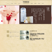 响应式自适应移动端药品保健类企业织梦网站模板