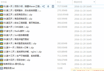 最新Java商城源码框架SSM SpringMVCMyBatis电商项目完整版视频教程