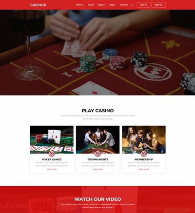html5娱乐游戏公司宣传推广网页模板
