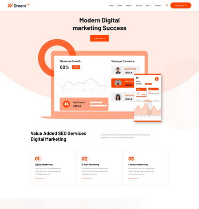 html5行业软件开发宣传科技公司模板