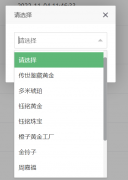layui实现弹窗下拉搜索选择框功能